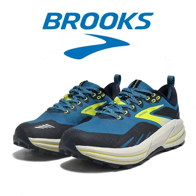 BROOKS Cascadia 16 Classic Training Shoes for Male and Female Students, Casual and Versatile Sports Shoes for Running