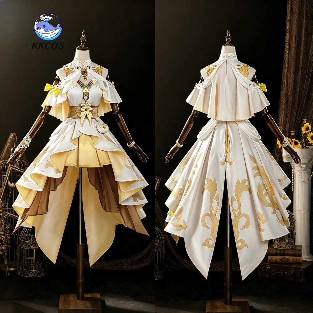 

KKCos New Honkai: Star Rail Aglaea Chibi Little Cat Series Cosplay Costume Women Dress Game outfit Halloween Full Set
