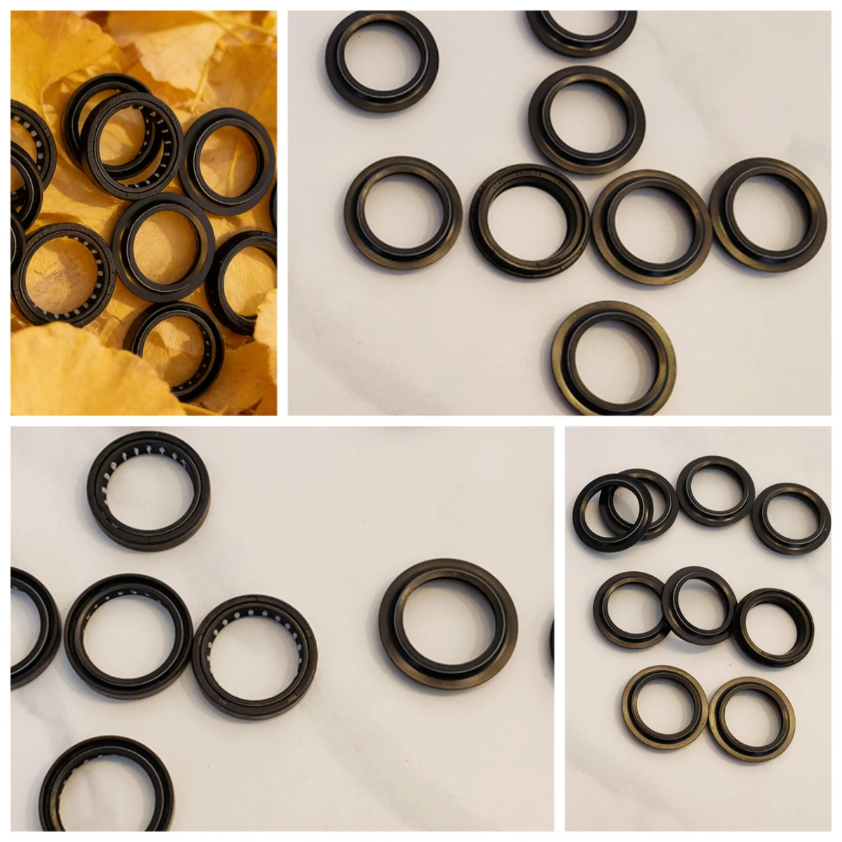 

2/4pc Motorcycle Front Fork Damper Oil Seal Dust Cover For Honda NC750 NC750S 2014-17 NC750D Integra Maxi-Scooter 14-15 NC 750
