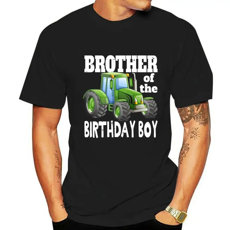 Brother of Birthday Boy Kids Farm Tractor Party Shirt Idea