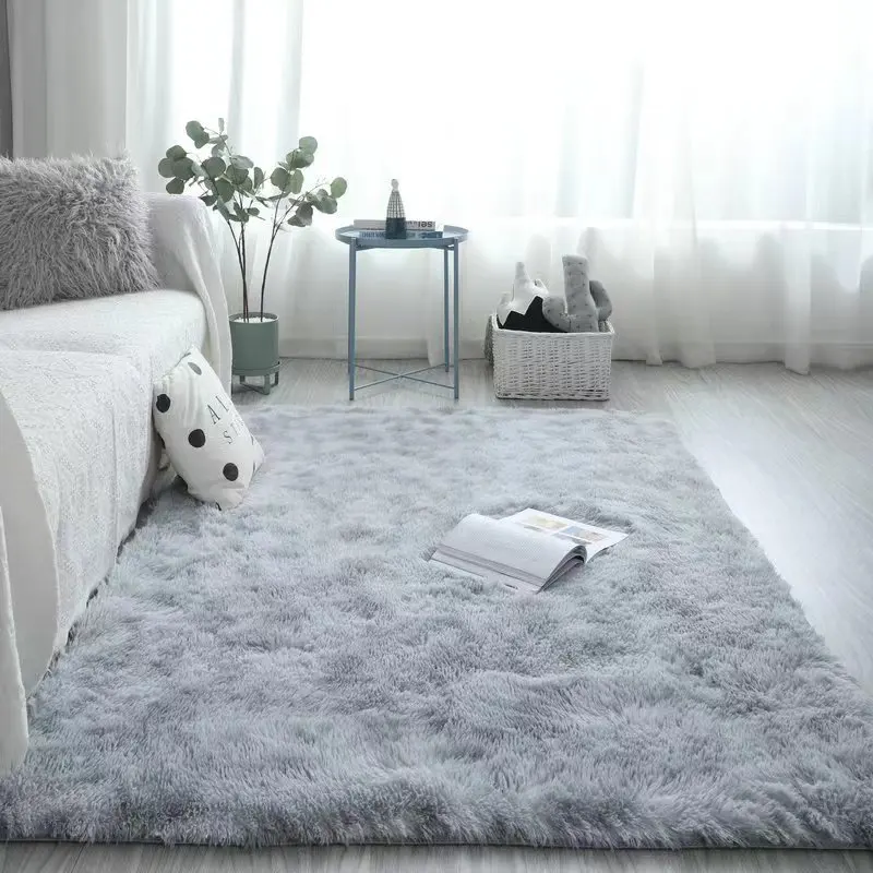 VIKAMA Fluffy Rugs Shaggy Bedroom Area Rugs Shaggy Non-Slip Rugs, Machine Washable Soft Shaggy Rugs Modern Soft Plush Rugs