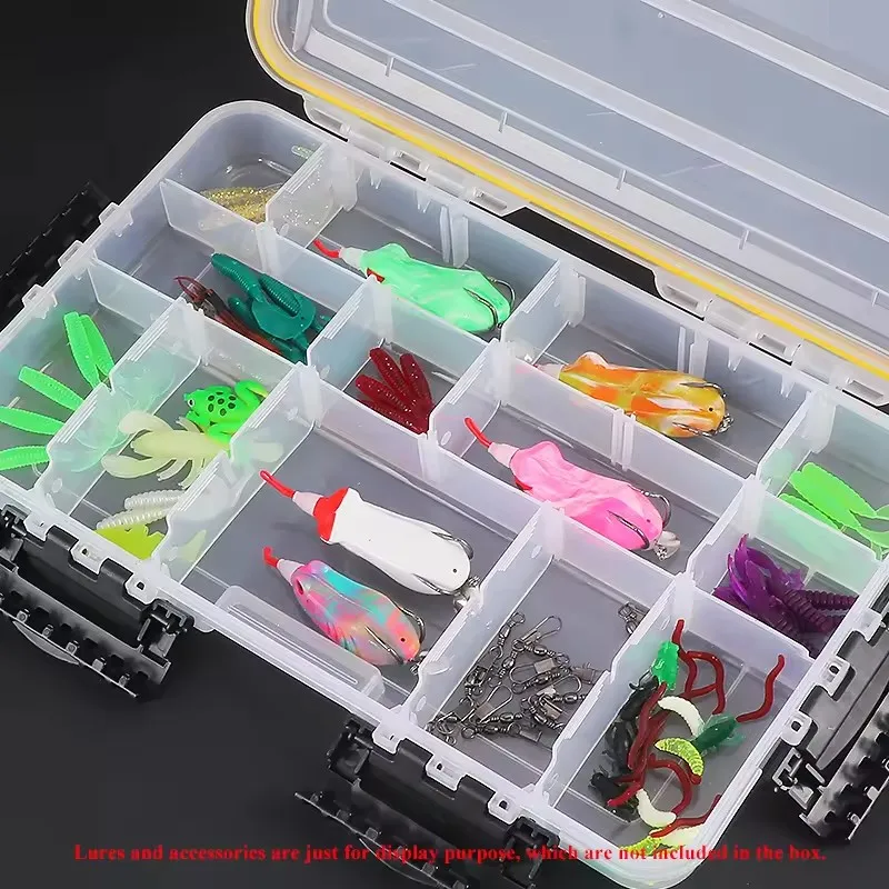 WEIHE HB212 S#/M#/L# fishing tackle box fishing boxes for lures accessories storage fishing case