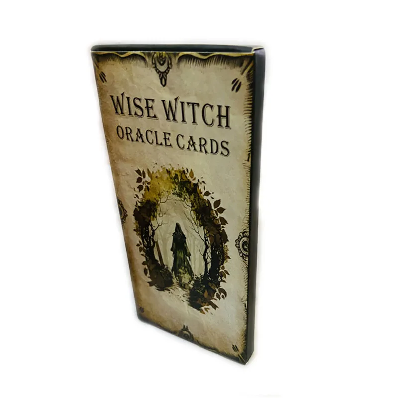 

12*7cm Wise Witch Oracle Deck A 20 Cards English Version Divination Tool Party Board Games Tarot Cards