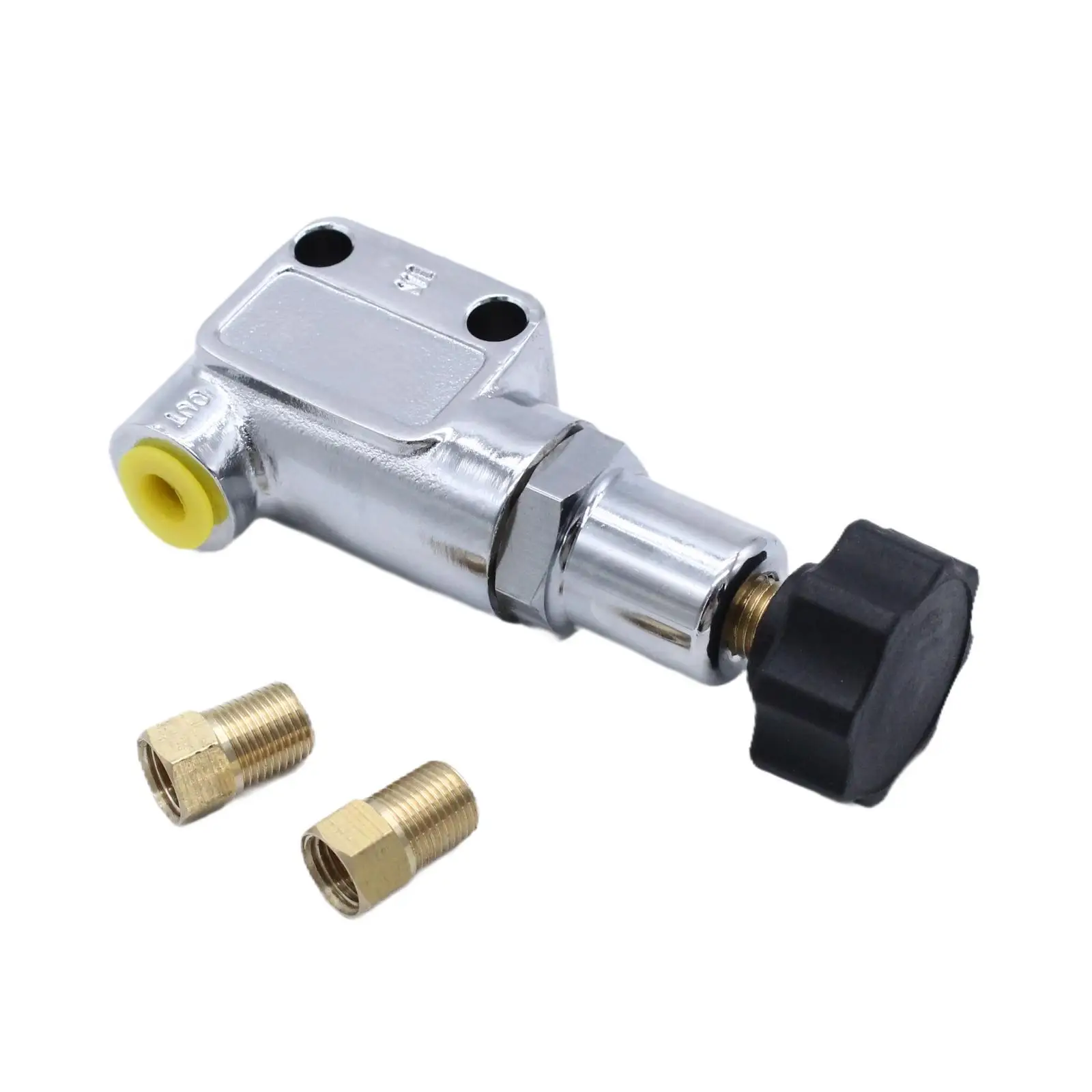 

Vehicle Brake Distribution Valve Metal Construction Pressure Regulator for Custom Car Braking Control and Safety