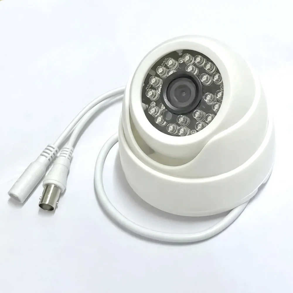 

HD 2mp 1080p AHD TVI CVI CVBS 4 in 1 CCTV Camera Security Indoor Dome IR Color with UTC D/N