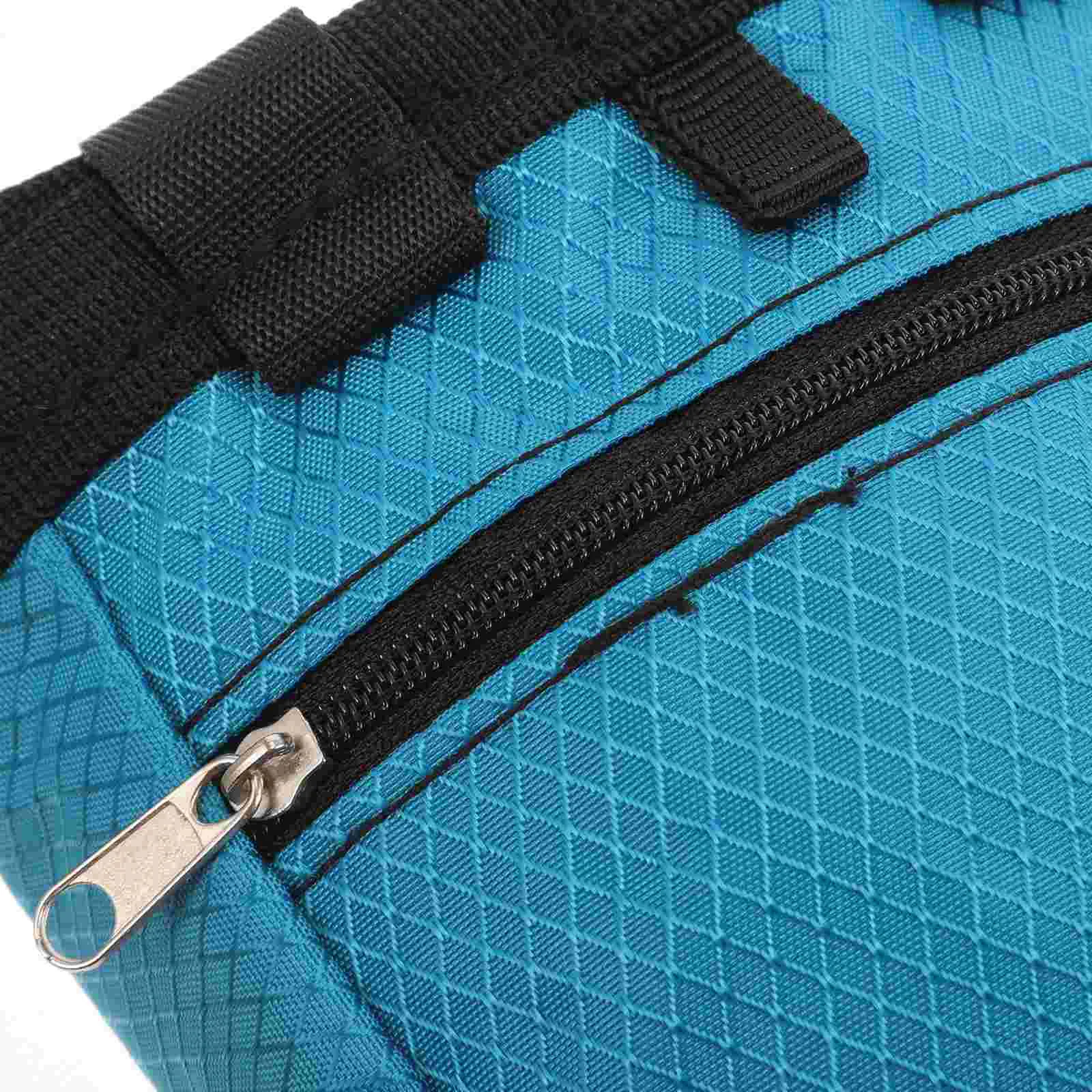 Rock Climbing Bag Chalk Bags Bouldering Anti-clip Portable Blue Tumbling Supplies Outdoor for Fitness