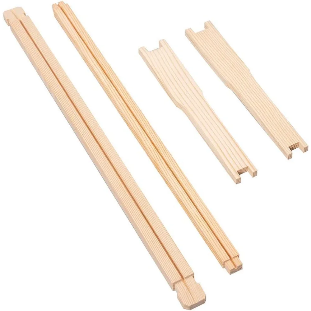 20 عبوة من إطارات خلية النحل مع ورقة أساس مشمعة، إطارات خلية النحل المفككة، مقاس 9-1/8 بوصة