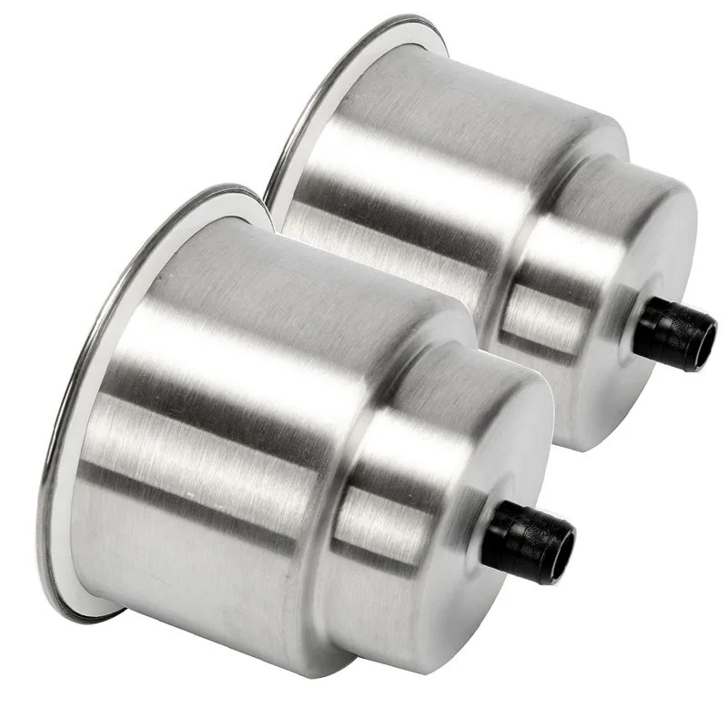

2PCS Yacht RV Cup Holder Boat Accessories Marine Lamp Marine Boat Car For Camper Stainless Steel Cup Shape Drink Holder