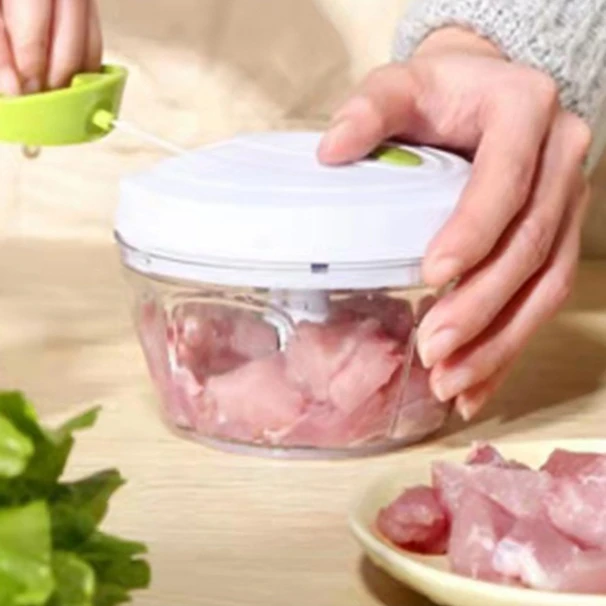 Manual Garlic Puller Multifunctional Shrimp Paste Maker Portable Kitchen Meat Mincer for Ginger Garlic Pumpkin Puree Potato Pure