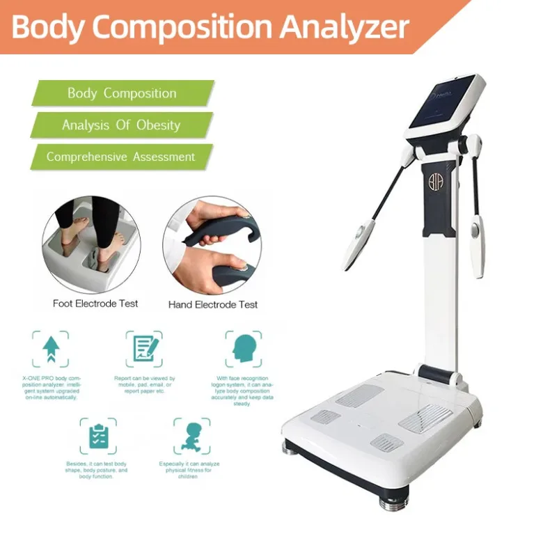 Hot Selling!!! Vertical Body Elements Analysis Manual Weighing Scales Beauty Care Weight Reduce Body BIA Composition Analyzer