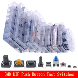 Car Remote Control Keys Button Touch Microswitch DIY Micro Switch Assorted kit Push Button Tact Switches Reset Mini Leaf Switch