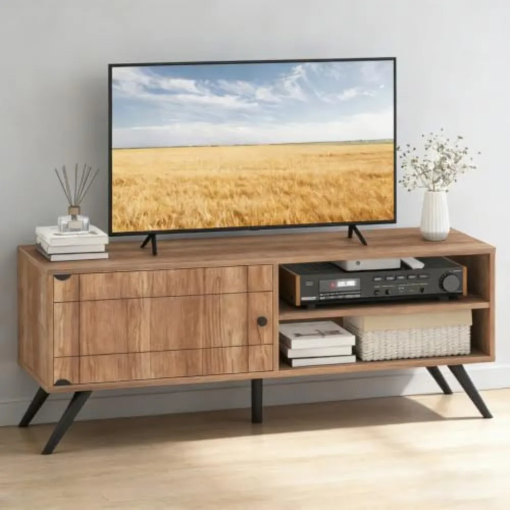 Mid Century Modern TV Stand for TVs up to 55