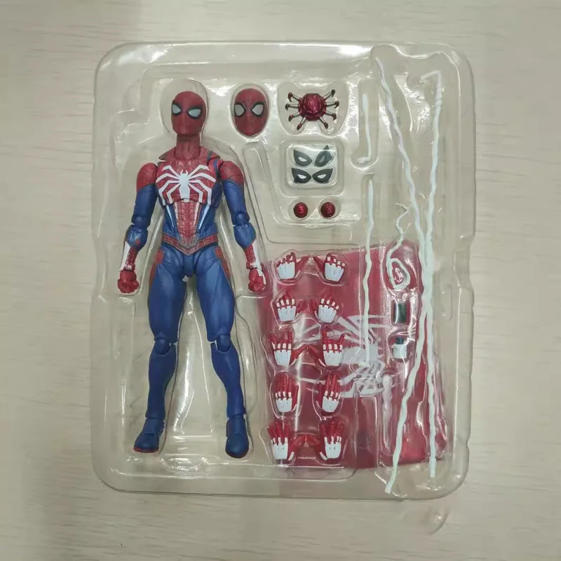 Figuarts Marvel’S Spider Man Ps4 Game Version Peter Parker Marvel Legend Action Figure Model Toys Collection Gift Figuarts Marve