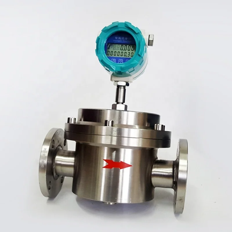 

High Viscosity Oil Oval Gear Flow Meter For Die sel Stainless Steel Flowmeter