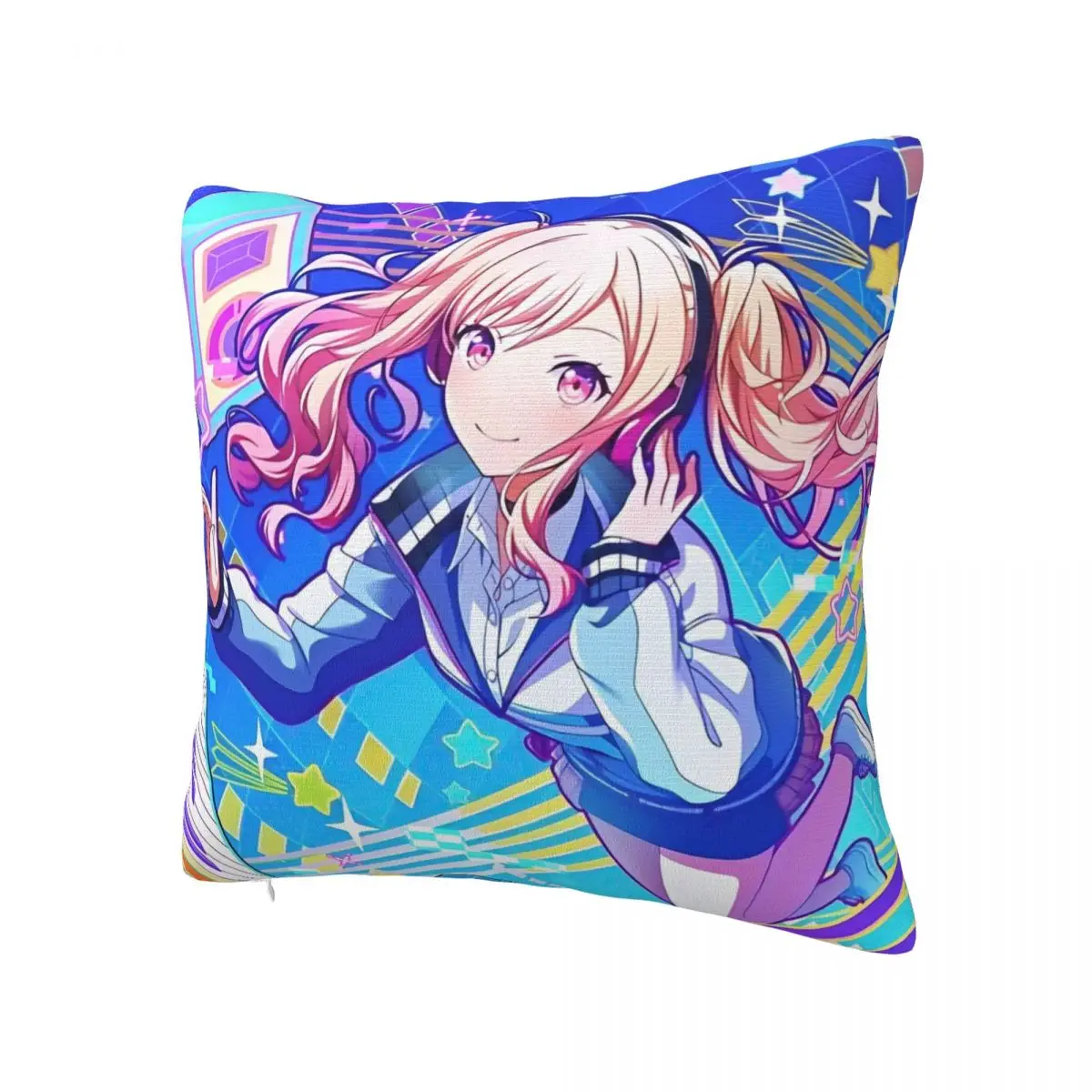 P-Project SekaiS Music Game Pillowcase Soft Polyester Cushion Cover Gift Pillow Case Cover Home Dropshipping 40*40cm