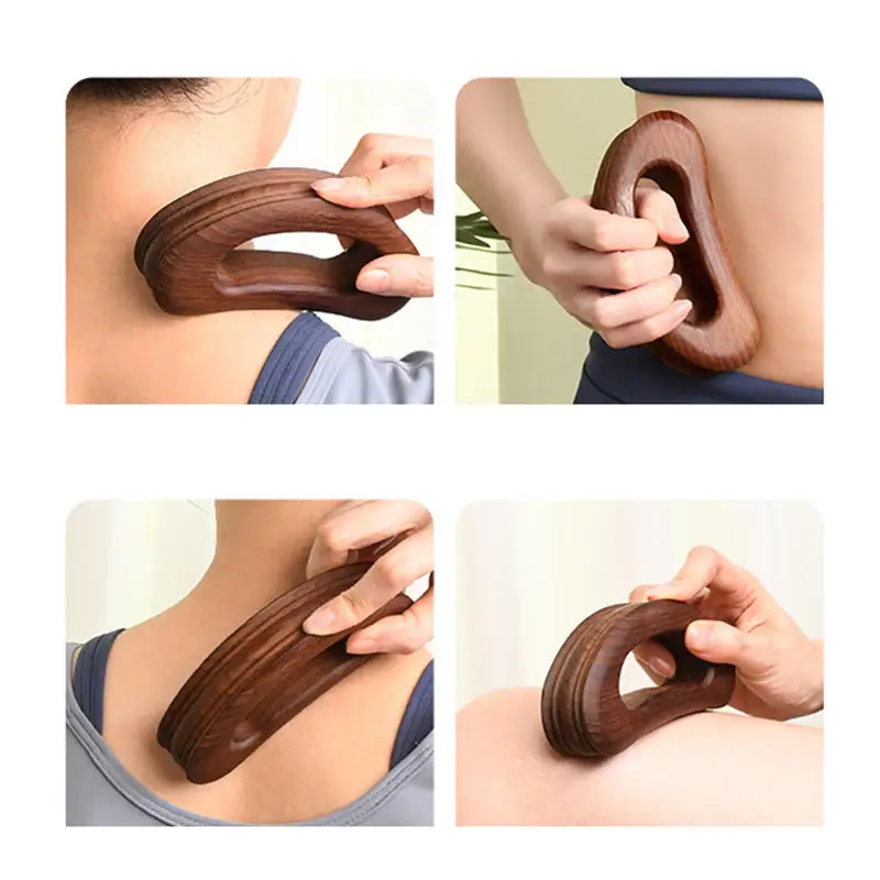 الرعاية الصحية التخسيس غواشا مجلس الخشب العلاج عصا تدليك التصريف اللمفاوي مدلك كشط للاسترخاء والتعافي