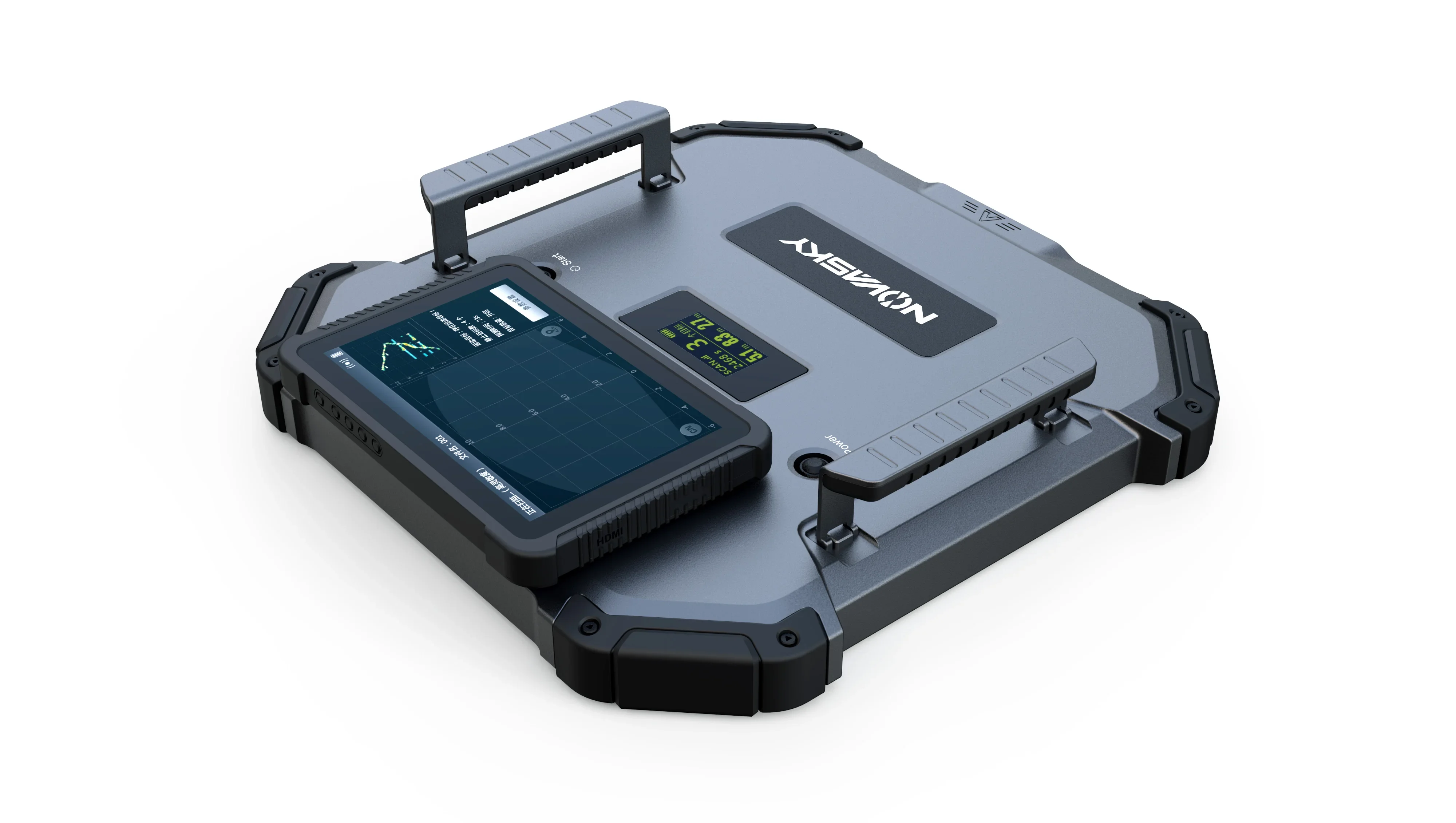 Geiselrettung durch das Wandradarsystem mit 3D-Bild