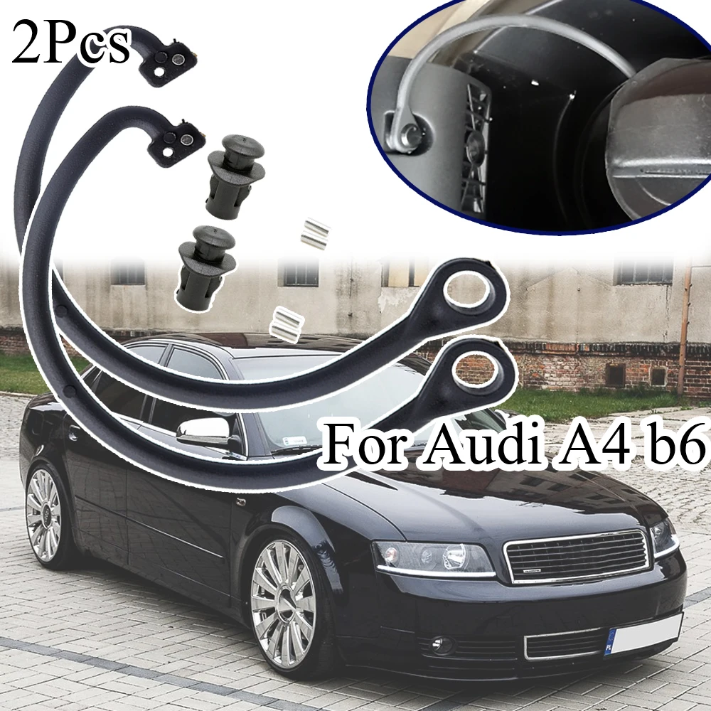 

2Pc Fuel Oil Tank Inner Cover Plug For Audi A4 B6 2009 Petrol Diesel Cap Lid Gas Filler Support Retaining Strap Cord Rope Tether