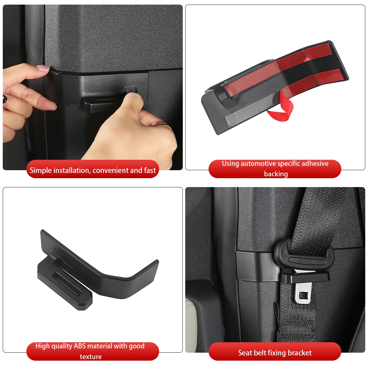 Ford Bronco elastic band fastener special buckle stabilizer interior modification anti scratch, anti noise, anti wear limit devi