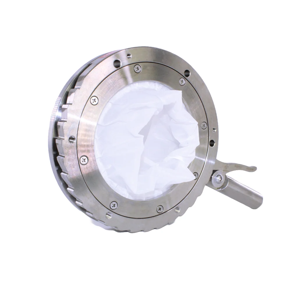 DN250 10inch AD Iris Diaphragm Valves Manual Type/ Stainless Steel 304 Valve Body /Powder-Specific / Bulk Handling Solid Flowing