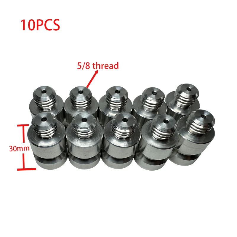 10PCS Prism Adapter 30mm 5/8 x11 Male Thread To 5/8 x11 Female Thread For Nikon Etc  Prism CHCNAV Tribrach Total Station GPS RTK