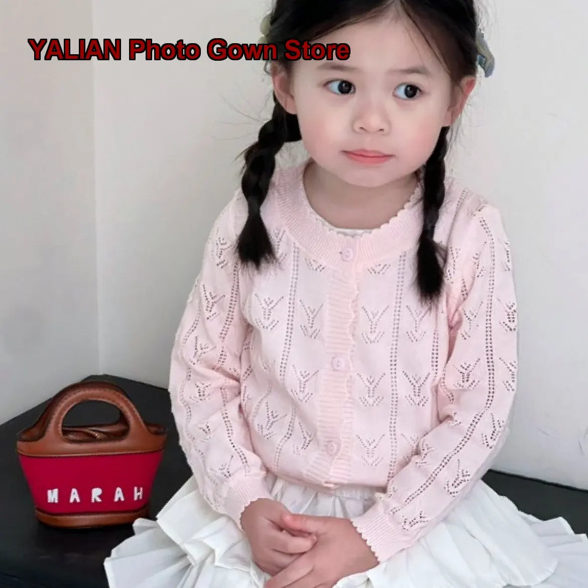 Kids Summer Top Air-Conditioning Cardigan Boys Girls Babies Knit Cardigan Sun Protection Clothing Little Kids Comfortable Childr