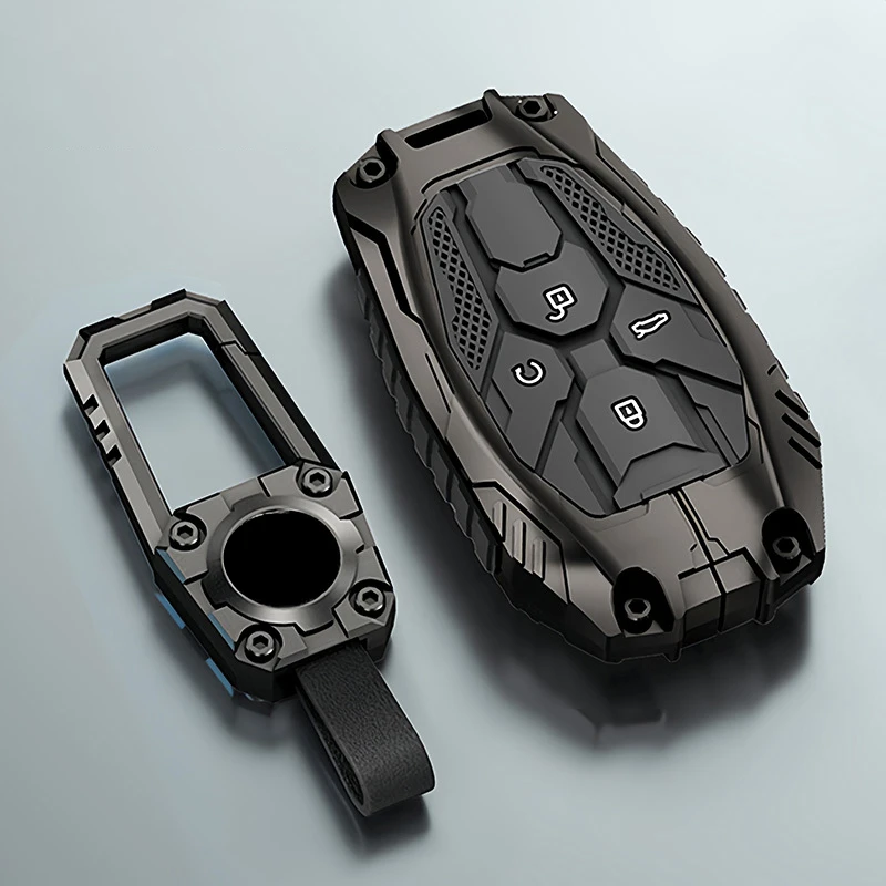 

Metal Car Remote Key Cover Case Holder shell Protector Fob For GAC Trumpchi New Empow J11 J12 J13 J15 J16 GS8 GS4 GS3 Emzoom M8