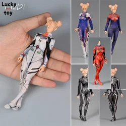 1/12 Scale Figures 3d Printed Jumpsuit Elastic Body Suit Clothing for 6 Inch Female Soldier Model Accessories