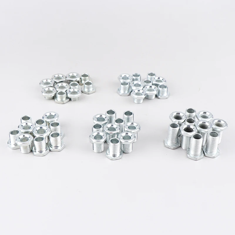 M10 Threaded Tube With Nut For Lamps Hollow Screw Metal Pipe Teeth Whitening Theead Repair Lighting Base Connecting Accessories