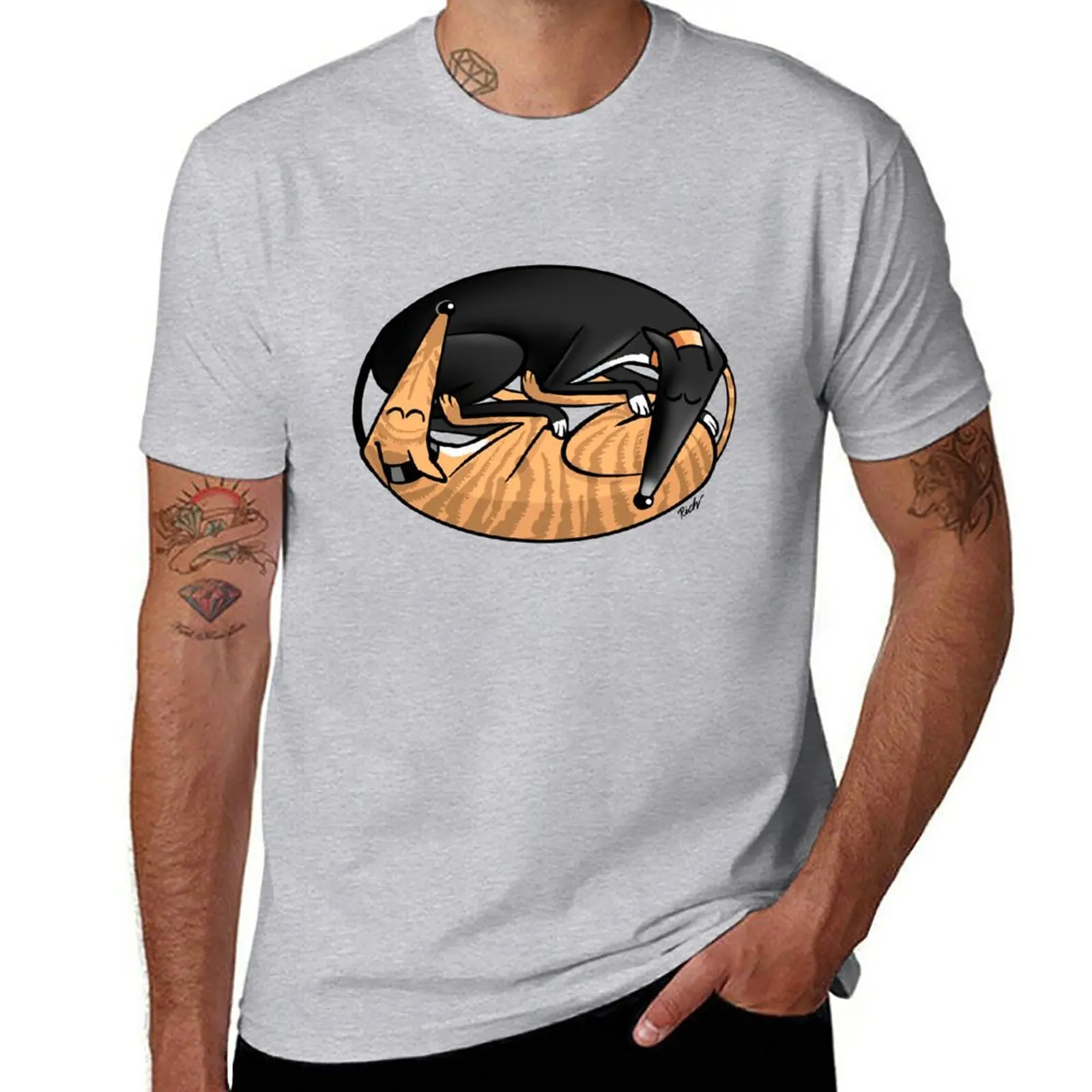 Yin Yang Hounds: A Redbubble exclusive design T-Shirt tees aesthetic clothes hippie clothes mens t shirts casual stylish