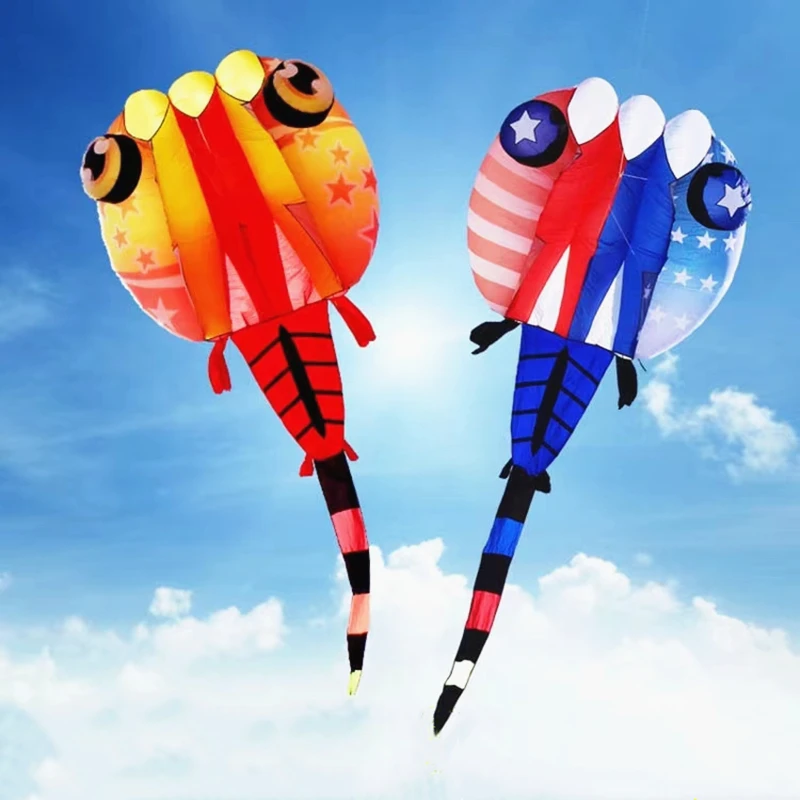 Large tadpole kite for adults soft kites outdoor toys flying jellyfish trilobites kites factory wind power kevlar Dragon wind