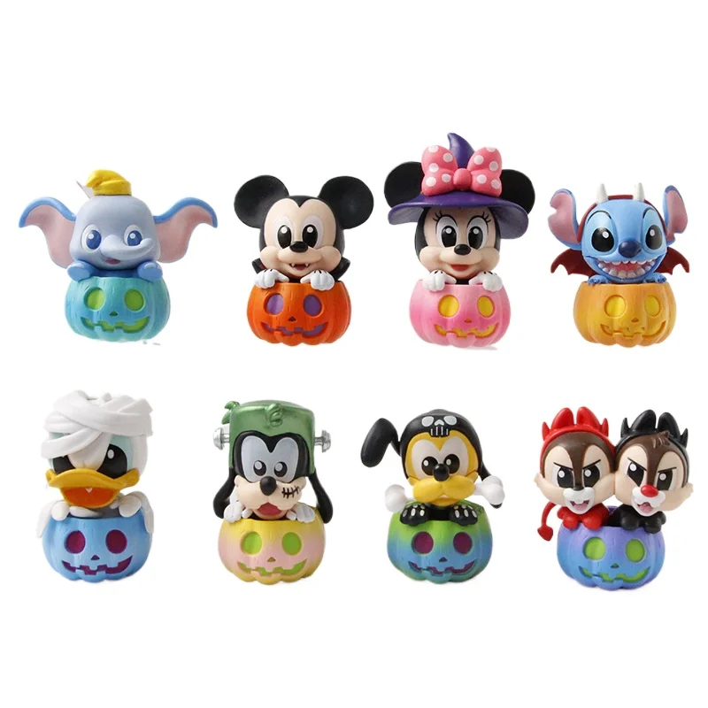 Disney Topolino e gli amici (versione zucca) Halloween Limited Cosbi Blind Box Mini Figure Guess Pack Regali di Natale