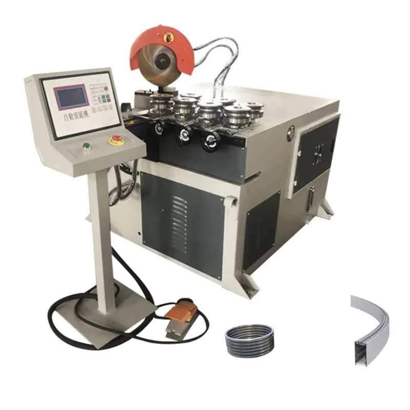 Rolling Machine For Pipe And Tube Bending Roller Bender For Ring Making