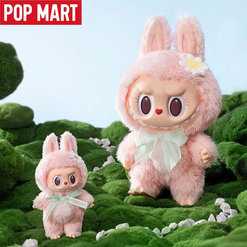 

POP MART "Close to Sweet" MOKOKO Large Plush Rabbit — Pink Floral Plush Figure, Cute Girly Room Decor, Surprise Blind Box.
