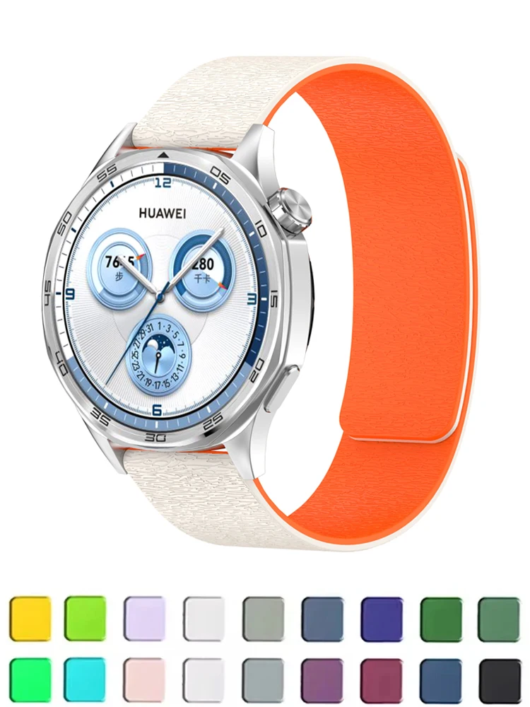 18/20/22 mm Riemen für Samsung Galaxy Watch 7/6/5/4/Active2/Gear S3 magnetisches Handgelenk-Armband Correa für Huawei Watch/Amazfit Band