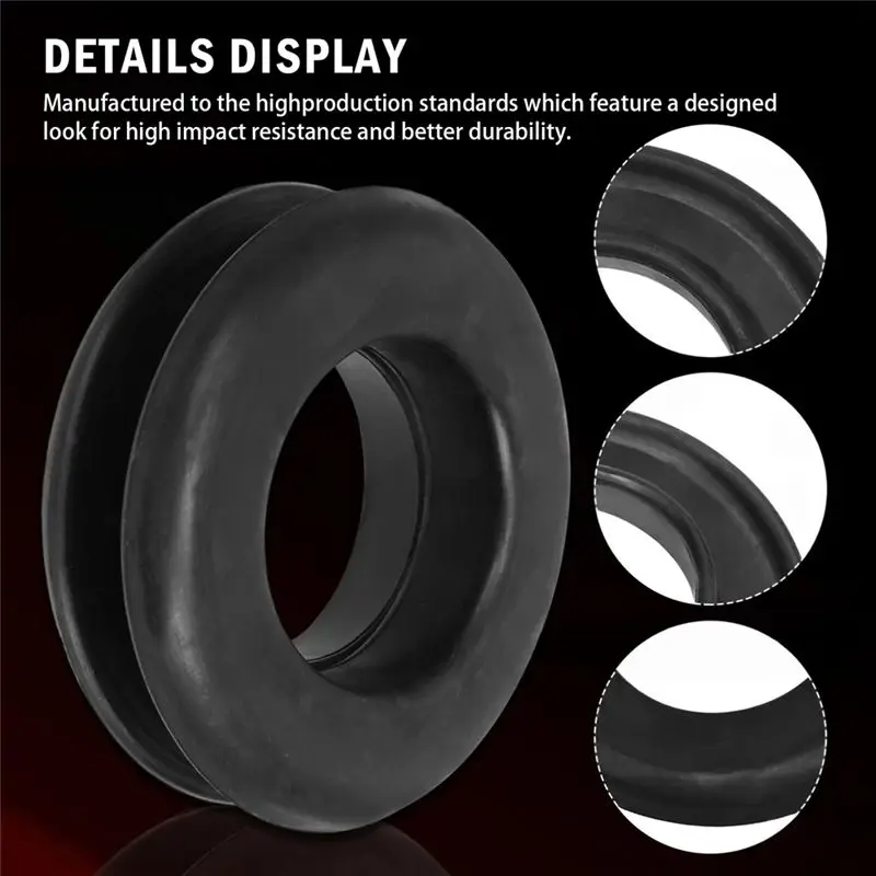 Durable-For Dodge Ram 1500 2009-2024 Insulator Rear Upper Coil Spring Seat Rear Spring Rubber Mat 52855789AA