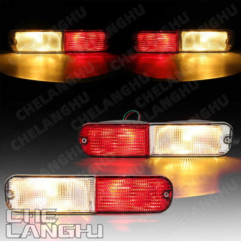 Rear Bumper Reflector Light For Land Rover Freelander 1998 1999 2000 2001 2002 2003 Turn Signal Indicator Lamp Car Accessories