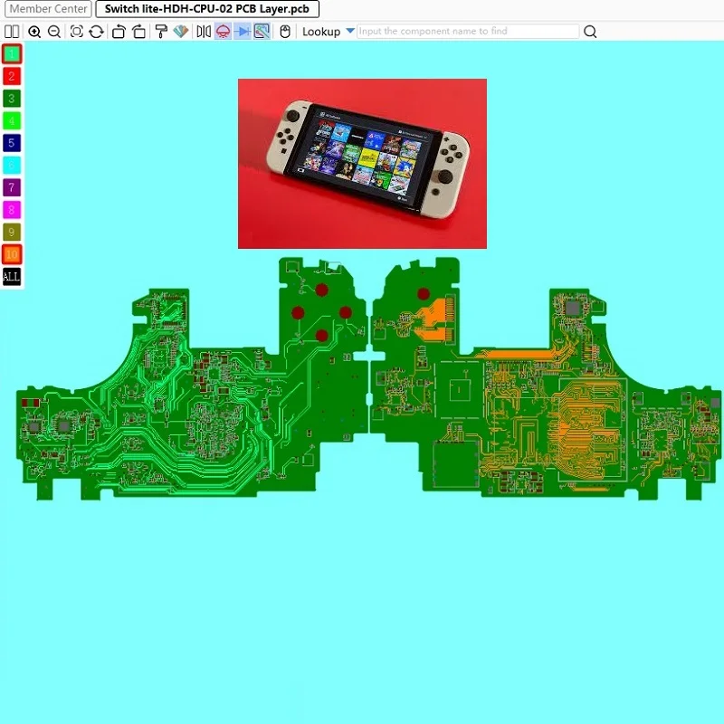 XZZ Repair Schematic Diagram For DJI Mavic Air2 Drone Nintendo Switch Lite Joy-Con HDH CPU Mainboard Chip Circuit Repair