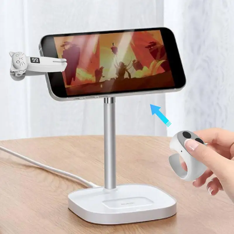 Wireless Bluetooths Mobile Selfie Lazy Artifac Tiktoks Remote Control Ring Phone Bluetooths Controller T For Xiaomis Apples