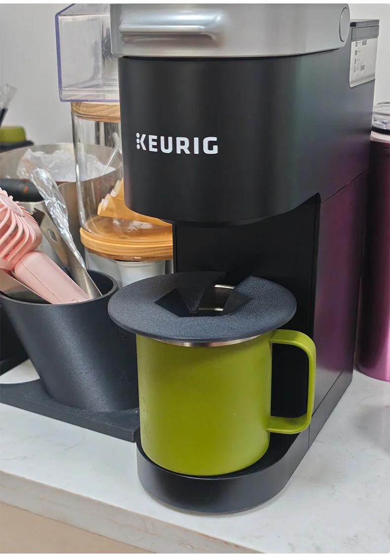 ماكينة صنع القهوة بالكبسولات بطباعة ثلاثية الأبعاد ماكينة القهوة الإيطالية ماكينة القهوة الأمريكية غطاء مقاوم للرذاذ #6