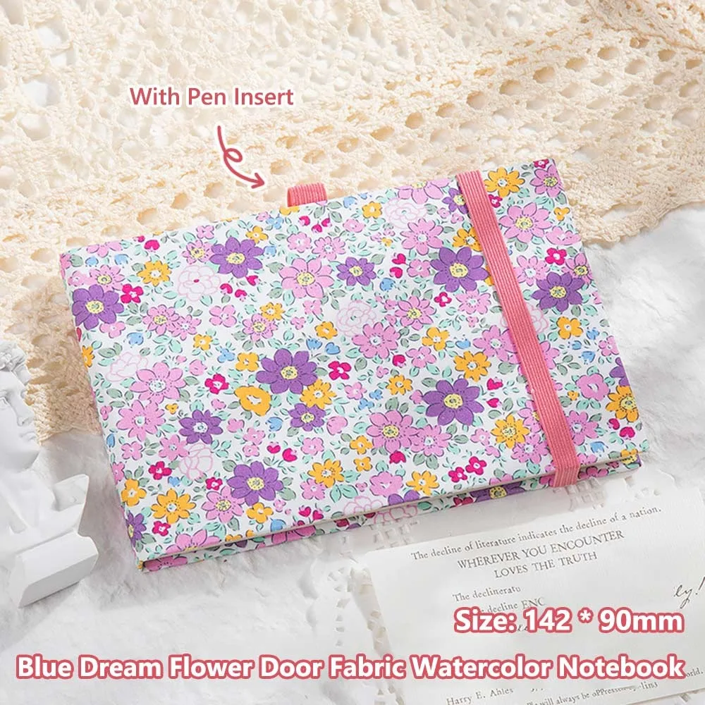 High Quality Mini Watercolor Painting Book Square Thickened Paper Pocket Sketchbook Portable Drawing Notebook Art Painting