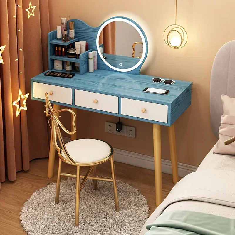 

Bedroom Economical Dressing Table Storage Cabinet Integrated Small