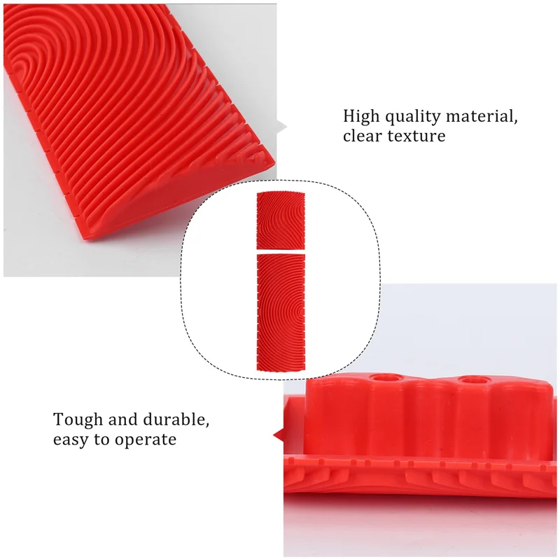 

AA49 20 шт., 3 дюйма, 6 дюймов, валик для рисования с имитацией древесины, кисть, набор инструментов для рисования стен, набор инструментов для художественной живописи с текстурой стены