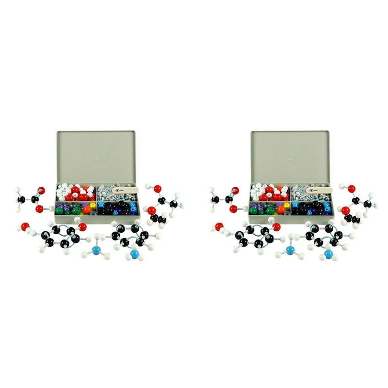 

Набор молекулярных моделей 480 шт., Органическая электронная орбитальная модель, инструмент для химической помощи для урока по химии
