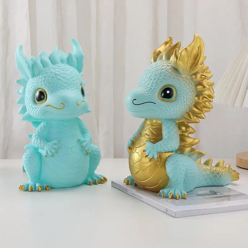 Dragon Saving Bank para Crianças, Jarra de Dinheiro, Grande Capacidade, Desenhos Animados, Ano Novo Chinês, Decoração, Meninos, 2022