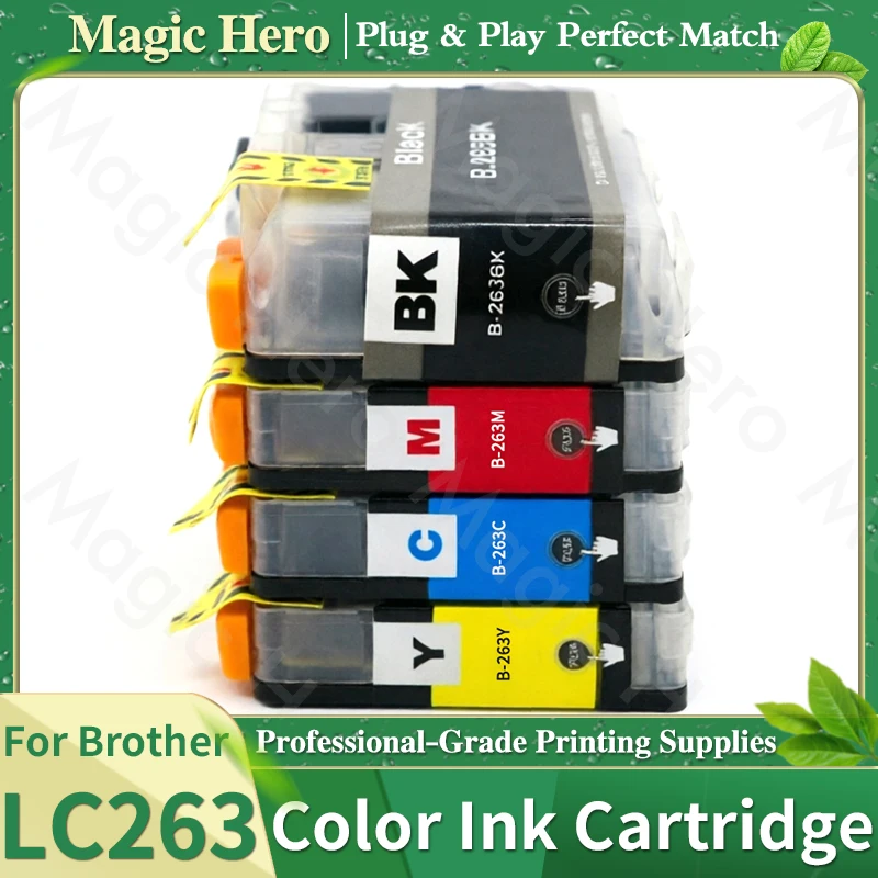 LC263 LC261 Premium Color Compatible Inkjet Ink Cartridge For Brother MFC-J480DW DCP-J562DW MFC-J680DW MFC-J880DW Printer