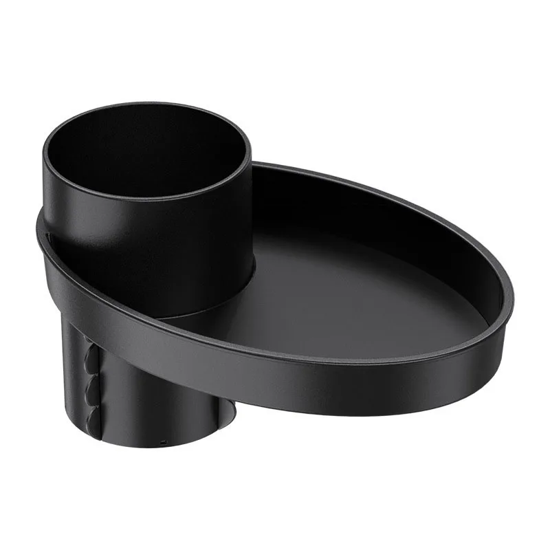 Multifunctional Car Cup Holder Expander with Storage Tray Car Drink Cup Slot Organizer for Phones Snacks Coffee Water Bottles