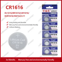 2PCS-50PCS 3V CR1616 Lithium Button Battery DL1616 BR1616 ECR1616 5021LC L11 L28 LM1616 CR 1616 Coin Cell Watch Batteries
