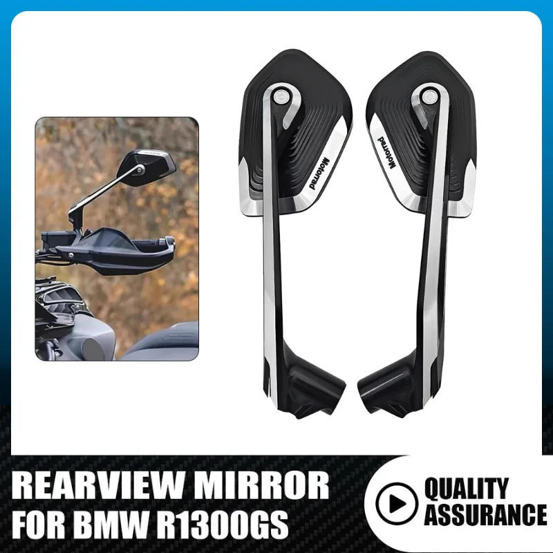 

Motorcycle Rearview Mirror For BMW For F650GS G650GS F700GS F750GS F900R F900XR F800R Motorcycle Adjustable Rear Side Mirror