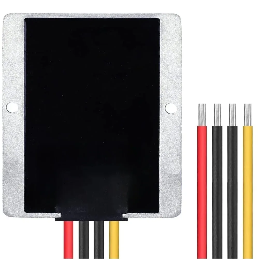 DC/DC 8-40V to 12V Voltage Converter Regulator 12V To 24V19V48V 5-10A Boost Transformer Waterproof Aluminum Shell For Golf Cart